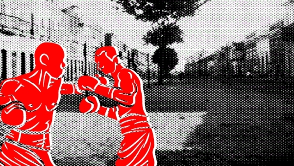 A LUTA DE BOXE